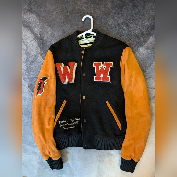 Off-white eagle temperature varsity jacket - Picture 2 of 14